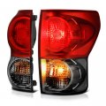 Smoke Red Lens Oe-style Tail Light Lamp Assembly For 2007-2013 Toyota Tundra Pickup Truck Driver Passenger Side 