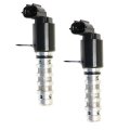Kia Optima Sportage 2011-2020 Variable Timing Solenoids Set Of 2 4-cylinder 2-prong Blade Male Terminal 1 Female Connector 