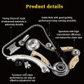Ocpty Timing Chain Kit Fit For Tensioner Guide Rail Crank Sprocket Replacement Chevrolet Malibu Equinox Buick 2011-2015