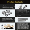 Ocpty Timing Chain Kit Fit For Tensioner Guide Rail Crank Sprocket Replacement Chevrolet Malibu Equinox Buick 2011-2015