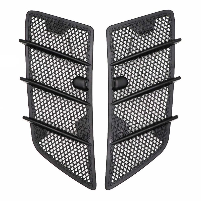 Hood Air Vent Grille Cover For Mercedes W164 Ml450 Ml350 Ml320 Ml63amg Gl320 Gl350 Gl450 Gl550 Class 2008-2011 Left Right 1