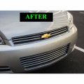 312 Motoring Fits Chevrolet Chevy Impala 2006-2009 Chrome Grille Grill Kit 2007 2008 06 07 08 09 Ls Lt Ltz Ss 2010 10