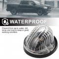 X Autohaux 5pcs Top Cab Marker Light Roof Running Lamps Clear Covers Lens Yellow Led For Chevrolet C30 C20 K30 K20 1977-1986