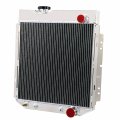 Alloyworks 3 Row All Aluminum Radiator For 1963-1966 Ford Mustang 1963-1965 Falcon Comet At Mt V8 