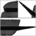 Non Fog Lamps Ho1039103 Front Light Bezel For Honda Civic Coupe 2009-2011 Passenger Right Side Matte Gloss Black Silver