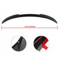 Aintier 1pc Carbon Fiber Spoiler Wing Compatible For 2005-2012 Bmw E90 3 Series Sedan Glossy Black Rear Trunk Tail