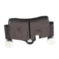 Rear D978 Semi-metal 4pcs W Hardware Disc Brake Pad Set 
