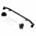 Kuafu Tubular Transmission Crossmember Compatible With 1955-1957 Chevy Chevrolet Bel Air 150 210 Black Powder Coated Rear Shock