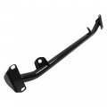 Kuafu Tubular Transmission Crossmember Compatible With 1955-1957 Chevy Chevrolet Bel Air 150 210 Black Powder Coated Rear Shock