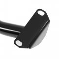 Kuafu Tubular Transmission Crossmember Compatible With 1955-1957 Chevy Chevrolet Bel Air 150 210 Black Powder Coated Rear Shock