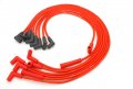Pertronix 808409 Flame-thrower Red Custom Fit 8mm 8 Cylinder Spark Plug Wire 