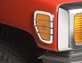 Side Marker Light Covers Guard Trim Chrome Left Right Pair For 2006-2009 Hummer H3 