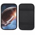 Hoamoya Planet Rugby Center Console Cover Ball Power Car Armrest Box Pad Accessories Interior Arm Rest For Auto Suv Truck 