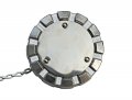 Road King Truck Parts 3 1 2a Nominal 8 Tpi Non-locking Aluminum Diesel Fuel Cap 