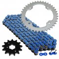 Blue Drive Chain And Sprockets Kit For Warrior 350 Yfm350x 1987 1988 