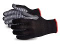 Superior S10vib Vibrastop Nylon Anti Vibration Full Finger String Knit Glove With Anti-vibe Chloroprene Coated Palm Work 7 