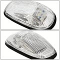 Auto Dynasty Compatible With Dodge Ram 1500 2500 3500 Be 5 X Led Cab Roof Top Lights Chrome Housing Blue