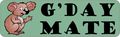10in X 3in G Day Mate Koala Magnet Magnetic Australia Car Magnets By Stickertalk 
