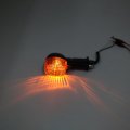Liru Motorcycle 2pcs Rear Turn Signals Indicator Light For Kawasaki Ninja Zx6r Zx7r Zx9r Zx12r Zzr600 500r Amber