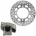 Caltric Front Left Brake Caliper With Disc Compatible Suzuki King Quad 750 Lt-a750x 4x4 2008-2018