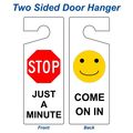 Compliancesigns Com Just A Minute Come On In Sign 8x3 Plastic For Dining Hospitality Retail 