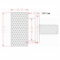 Computer Pc Case M3x7mm Aluminum Alloy Knurled Thumb Screws Silver Tone 10pcs