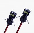 Oznium Side View Led Bolt 12v Emitting Light For Bumper Grille Cars Interior Dash Ambient Lighting Motorcycle With Aluminum 