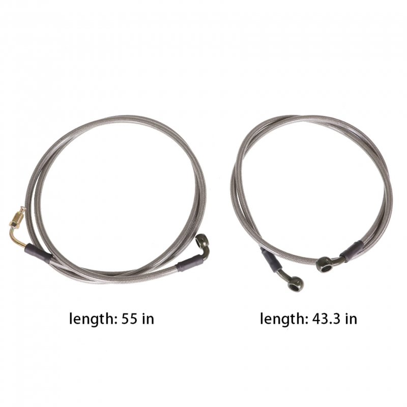 Extended Brake Lines Replacement For Polaris Rzr 800 Xp 2008-2012