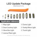 17pcs Interior Led Lights Bulb Kit For Toyota Tundra 2000 2001 2002 2003 2004 2005 2006 Super Bright 6000k White Light Bulbs