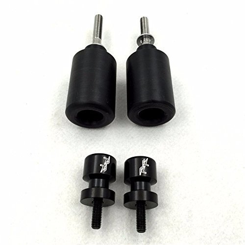 Black Swingarm Spools Frame Slider For 99-07 Suzuki Hayabusa Gsx 1300r Gsx-r1300 B014cmlx2k