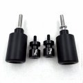 Black Swingarm Spools Frame Slider For 99-07 Suzuki Hayabusa Gsx 1300r Gsx-r1300 B014cmlx2k 