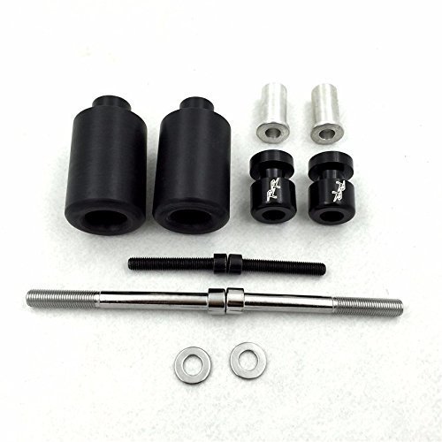 Black Swingarm Spools Frame Slider For 99-07 Suzuki Hayabusa Gsx 1300r Gsx-r1300 B014cmlx2k