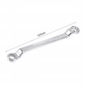 Uxcell 5 5mm X 7mm Metric 12 Point Offset Double Box End Wrench Chrome Plated Cr-v