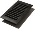 Decor Grates Pl408-blk 4-inch By 8-inch Plastic Floor Register Black 