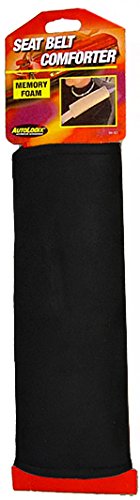 Memory Foam Seat Belt Comforter Black