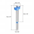Uxcell Forstner Drill Bits 20mm Tungsten Carbide Wood Hole Saw Auger Opener Woodworking Hinge Drilling Boring Bit Cutter 2pcs