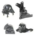Engine And Automatic Transmission Mounts For Toyota Corolla 1 8l 1993 1994 1995 1996 1997 4 Piece Set Rubber Replacement Parts 