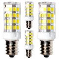 4 Pack E12 Led Light Bulbs 110v 3w Cool White 6000 To 6500k For Himalayan Salt Lamps And Sewing Machines Non Dimmable 