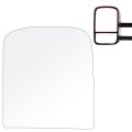 Towing Mirror Glass For Chevy Gmc C1500 C2500 C3500 Silverado Tahoe Yukon Right Side Upper Flat Manual Adjustment Non Heated 6 