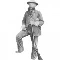 H61193 General George Crook Cardboard Cutout Standup 