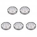 Air Compressor Oil Level Gauge Sight Glass G1 Male Threaded Liquid Indicator Window 5pcs 