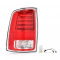 Led Taillights Taillamps Rear Brake Lights Left Driver Side W Bulbs For Dodge Ram 1500 2013-2018 2500 3500 2014-2018 68093079ac 