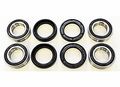 1997 1998 Suzuki Lt-f4wdx 300 King Quad Front Wheel Bearings And Seals X2 