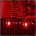 Auto Dynasty 2pcs 3d Led C-style Light Bar Rear Tail Lights Brake Lamps Compatible With Dodge Ram 1500 2500 3500 09-17 Driver