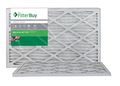 Afb Merv 8 Pleated Ac Furnace Air Filter Silver 2-pack 17x22x1 Inches 