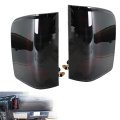 Antuko Tail Light Assembly Lamp Black Left Right Side Replacement For 2007-2013 Silverado 