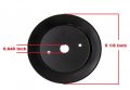 Hh Bros Spindle Pulley 54 For Husqvarna Mz54 Mz5424s Rz5424 Rz5426 Rz54i Yt54ls 532129861 532153535 532173436 532177865