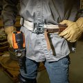 Klein Tools 5425m Tool Belt Cotton Polyester Work Quick-release Buckle For Ironworker Construction Framer Carpenter Electrician