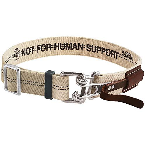 Klein Tools 5425m Tool Belt Cotton Polyester Work Quick-release Buckle For Ironworker Construction Framer Carpenter Electrician