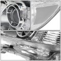 Auto Dynasty Chrome Housing Clear Corner Projector Headlight Lamps Tool Kit For Camry 10-11